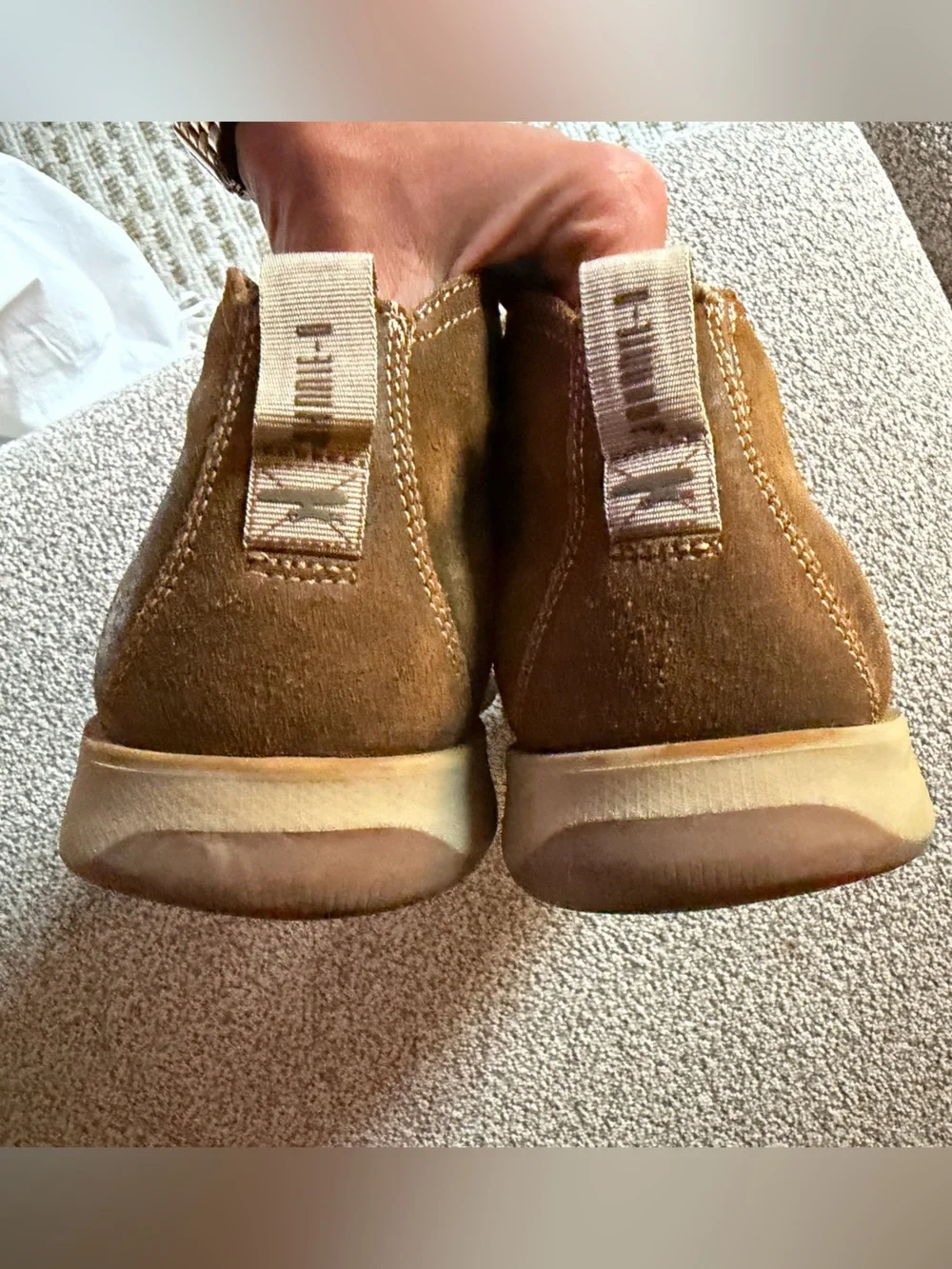 Johnnie-O Men's Brown Suede Chukka Boots
